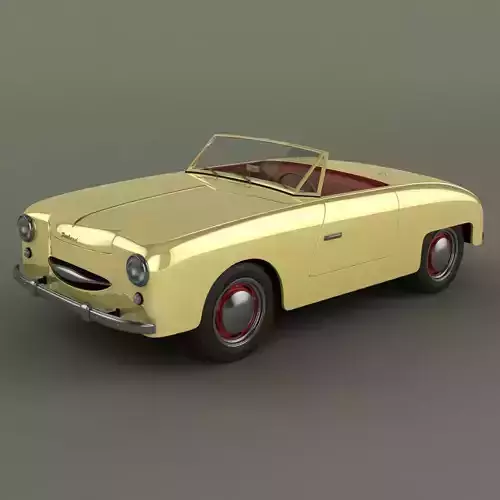 Panhard Dyna Junior X87 3D model
