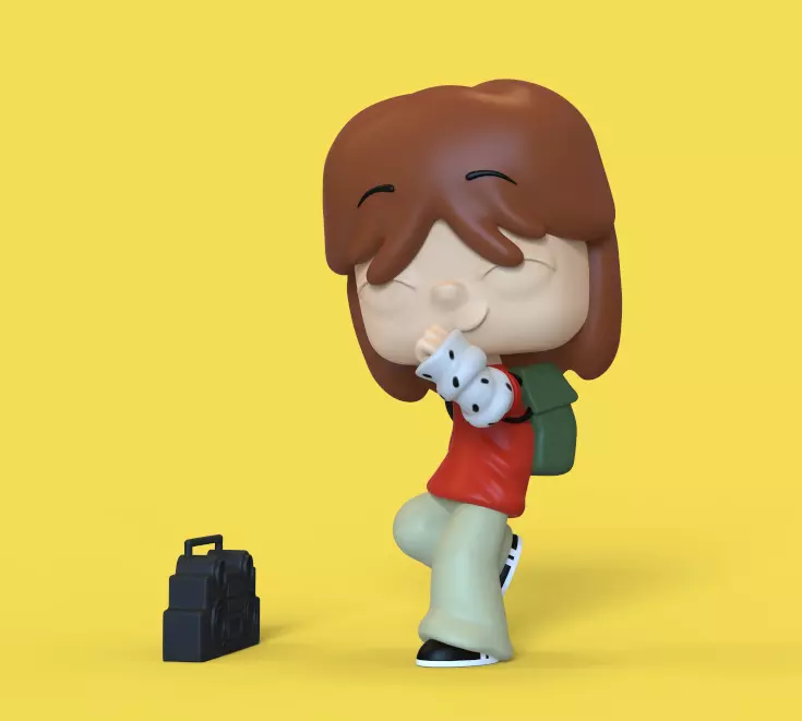 MAC FROM FOSTERs HOME FOR IMAGINARY FRIENDS-PARTS AND COMPLETE 3D print model