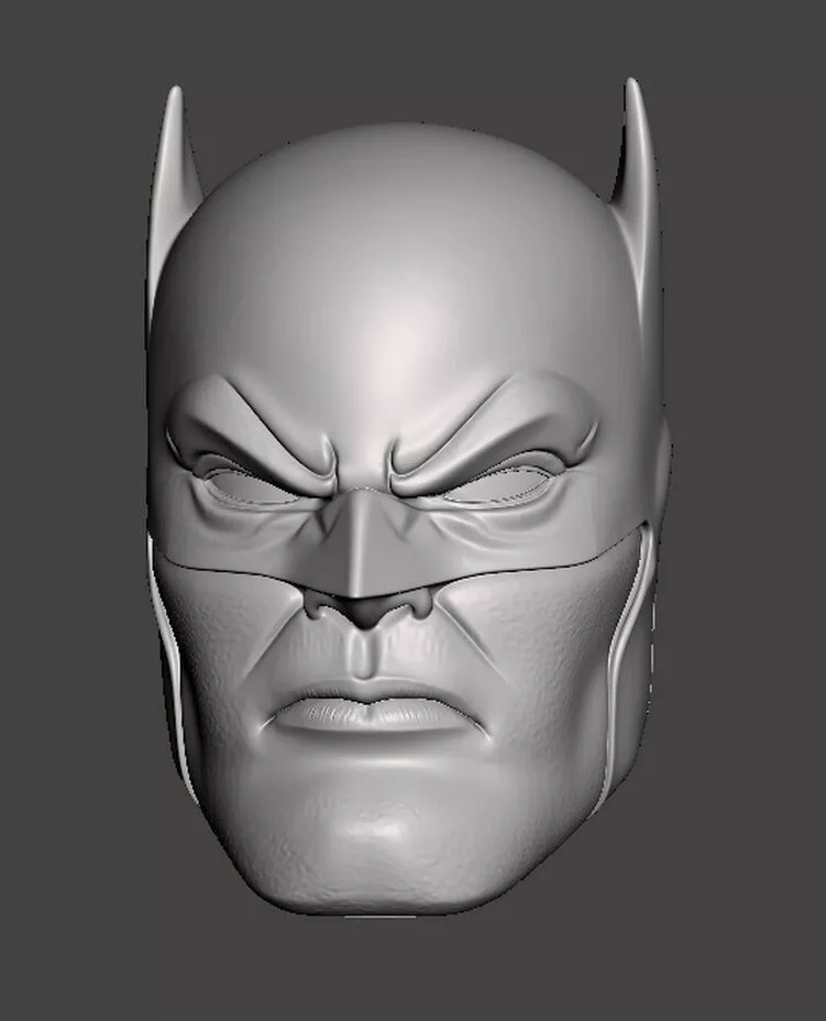 Batman Golden age headsculpt head sculpt 3D print model
