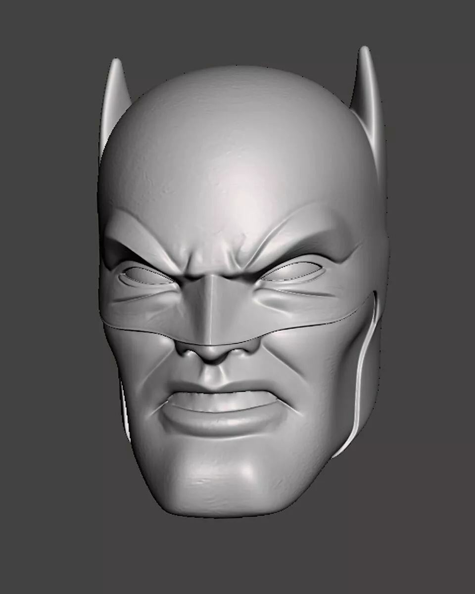 Batman Golden age headsculpt head sculpt 3D print model