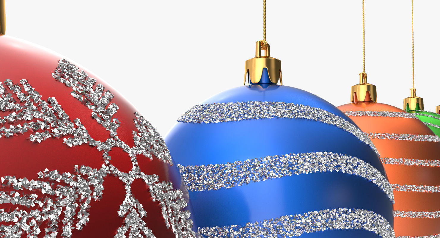 Christmas Ornaments 3D model_4