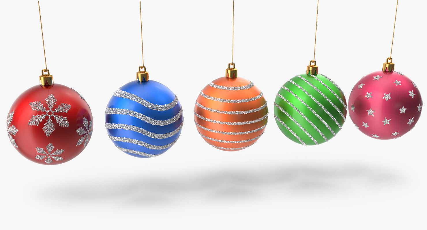 Christmas Ornaments 3D model_3