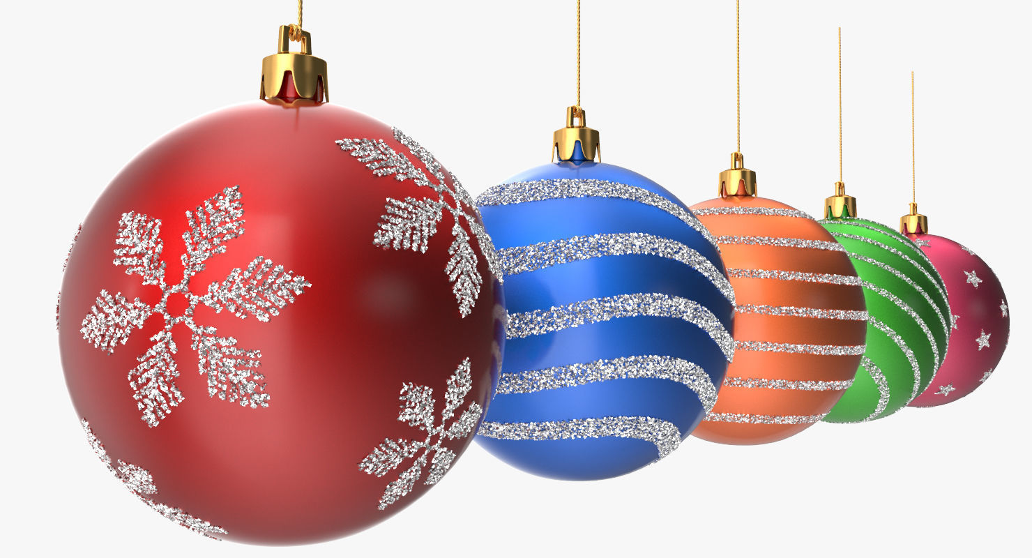 Christmas Ornaments 3D model_2