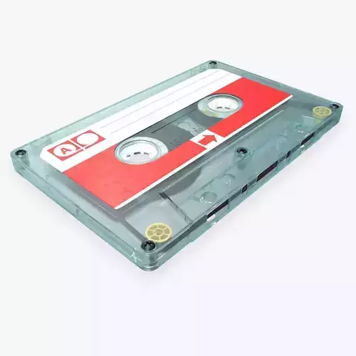 High Detailed Vintage Cassette