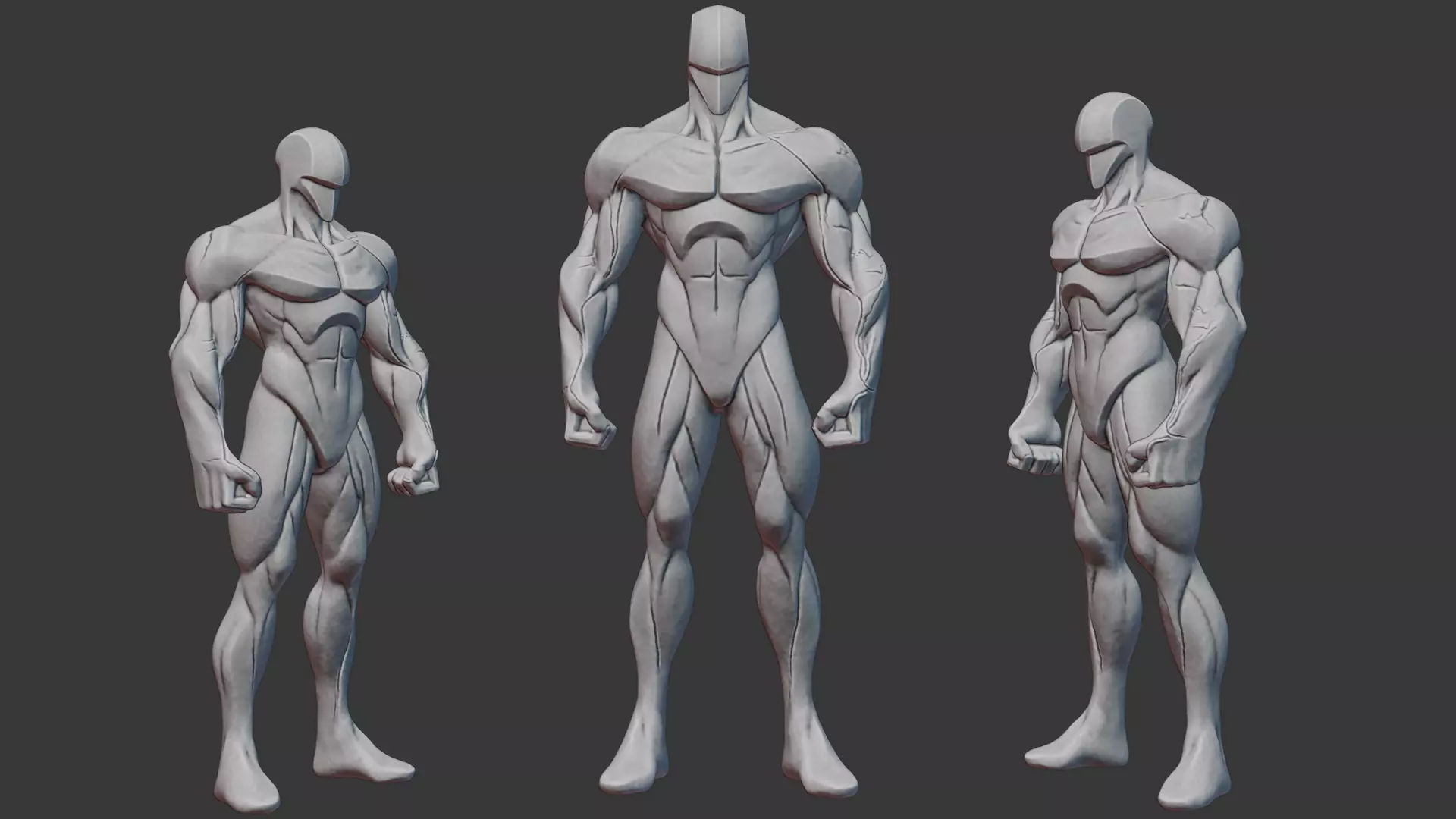 Human Character 3D print model