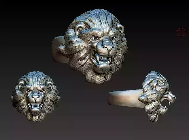 lion ring