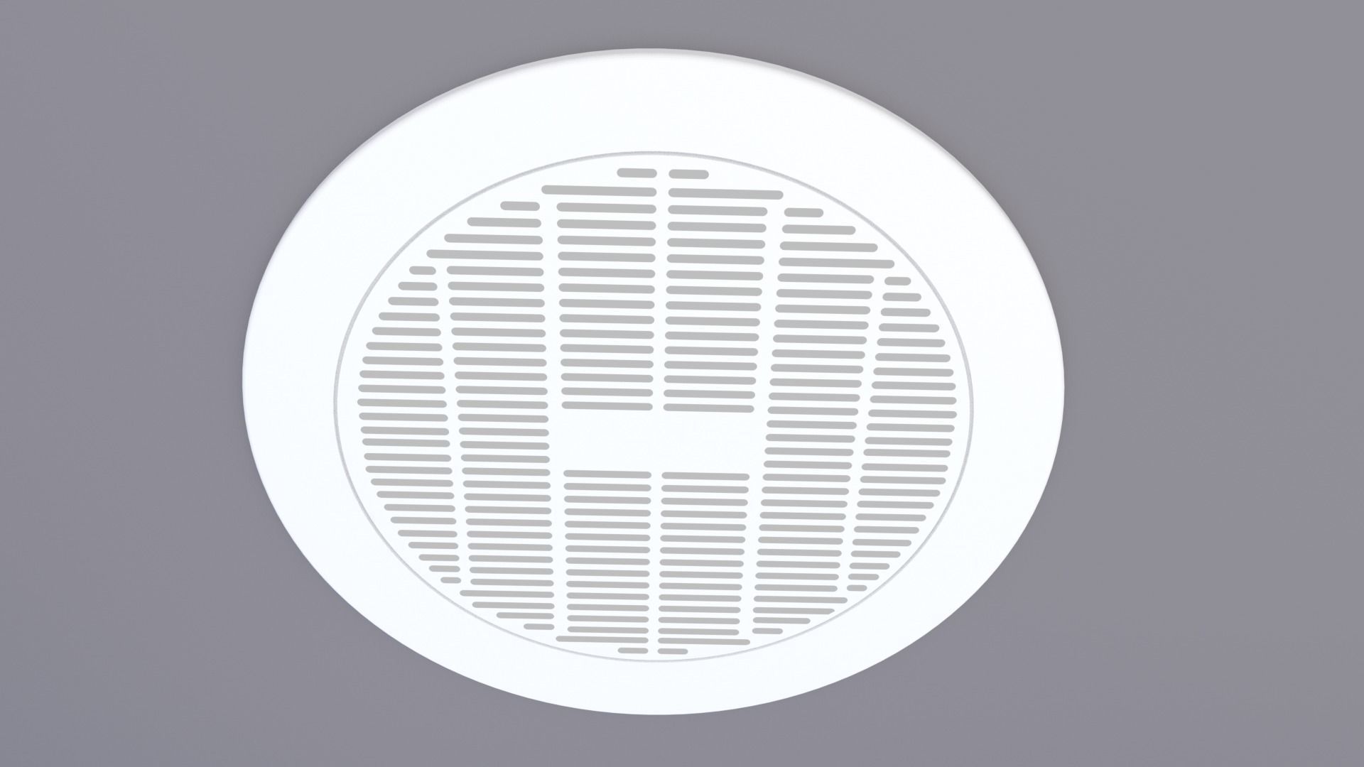 BATHROOM EXHAUST FAN COVER 3D model | CGTrader