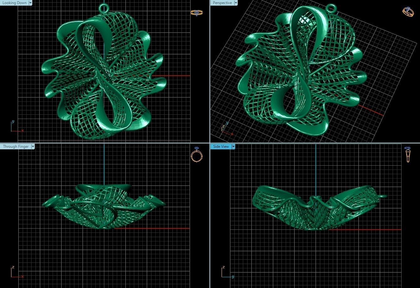 Pendant ultra vision  HSFZ-A028-P 3D print model_1