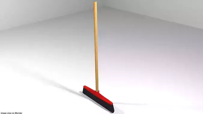 Household Tool - Broom 3D model