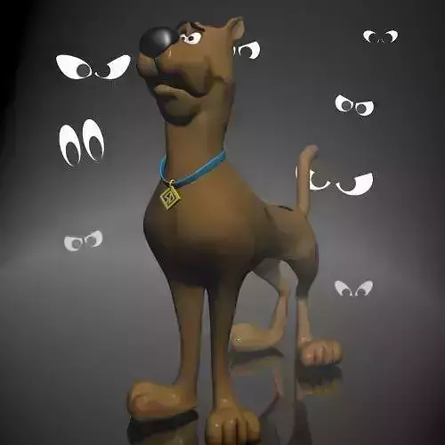Scooby-doo 3D RIGGED
