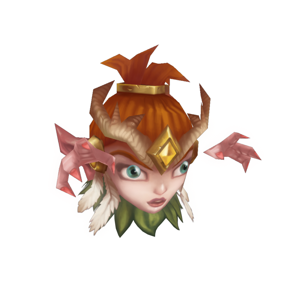 Micro Heroes Set - Low Poly Hand Painted Low-poly 3D model_3