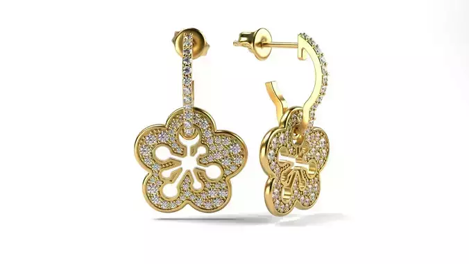 Copy of Blossom Pave earring