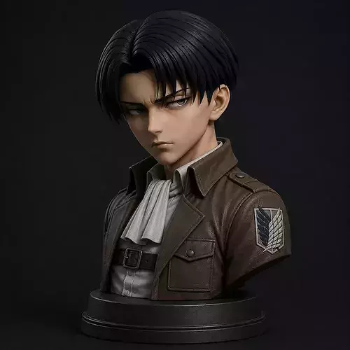 Levi Ackerman Attack on Titan STL Figure