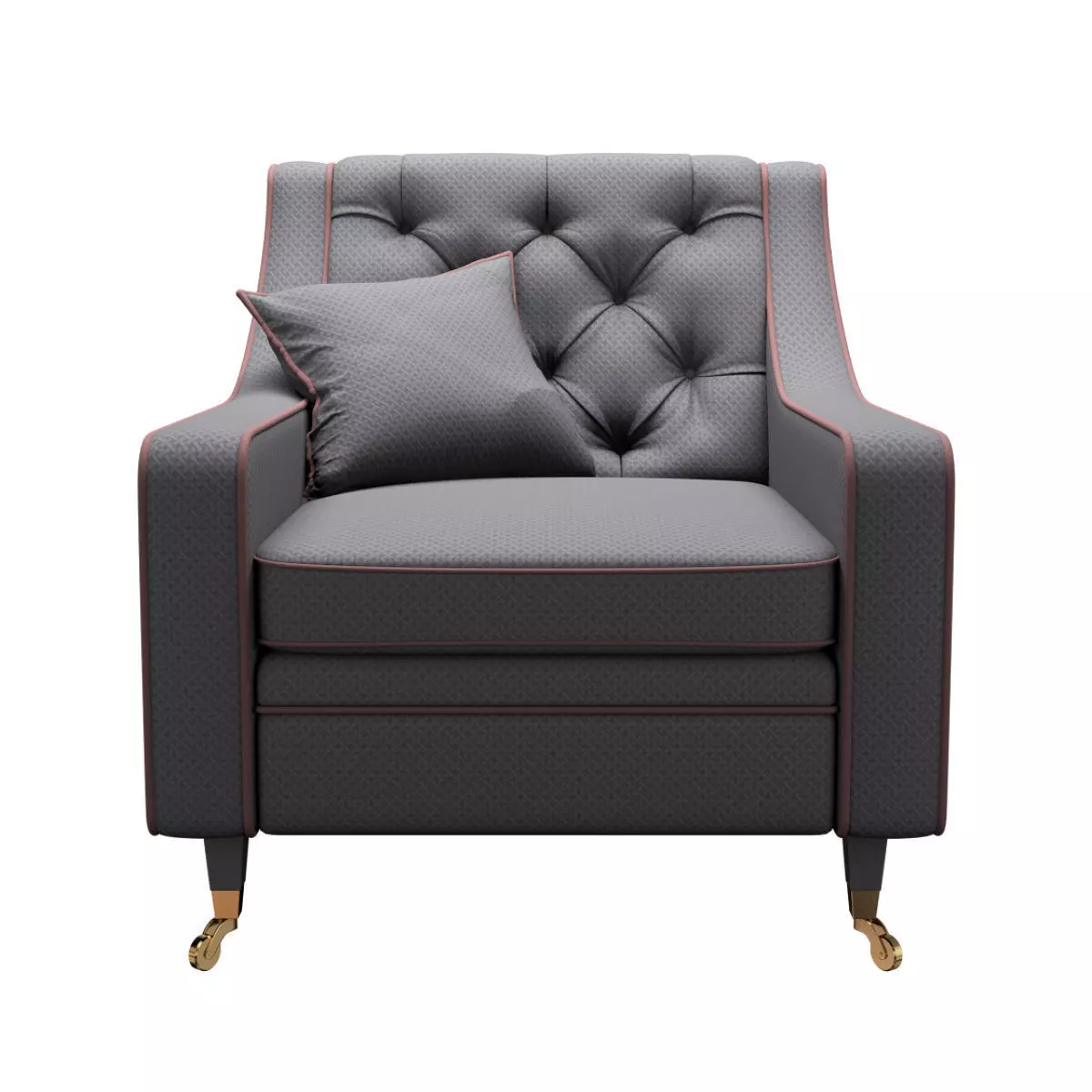 Asnagi BRERA Armchair 3D model_0