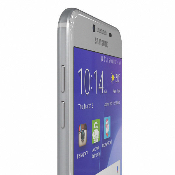 Samsung Galaxy C5 for Element 3D 3D model_18