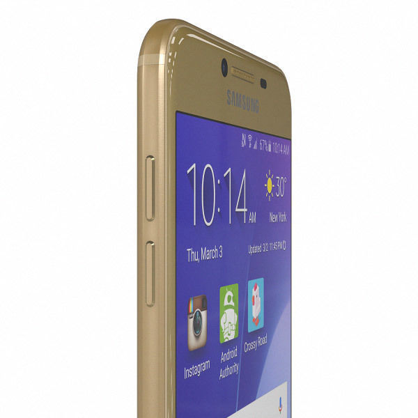 Samsung Galaxy C5 for Element 3D 3D model_8