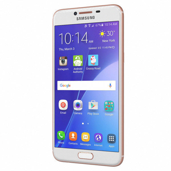 Samsung Galaxy C5 for Element 3D 3D model_19