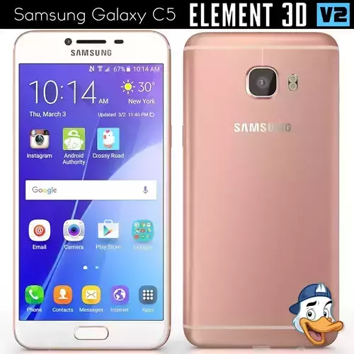 Samsung Galaxy C5 for Element 3D