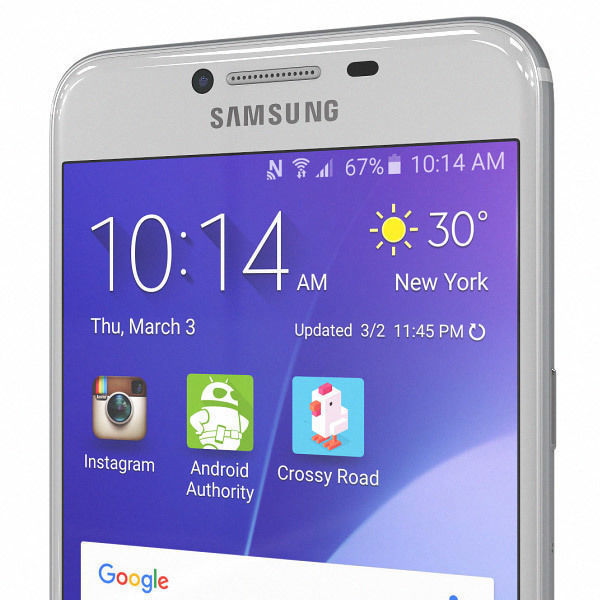 Samsung Galaxy C5 for Element 3D 3D model_14