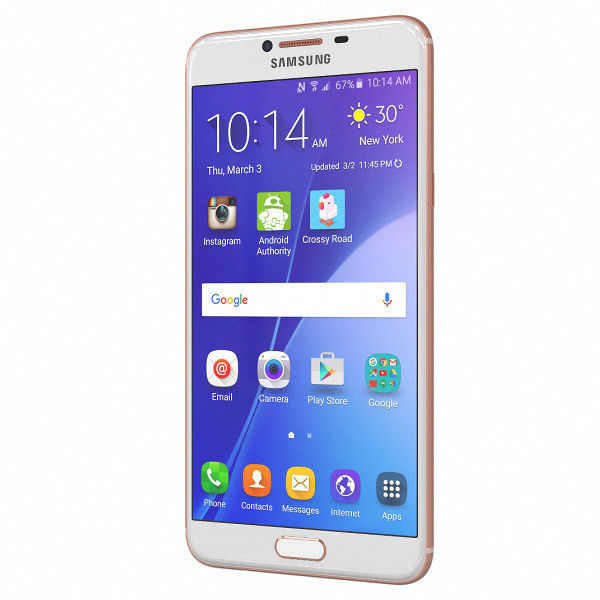 Samsung Galaxy C7 for Element 3D 3D model_19