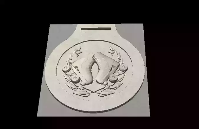 Roller Skate Medal