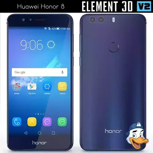 Huawei Honor 8 for Element 3D