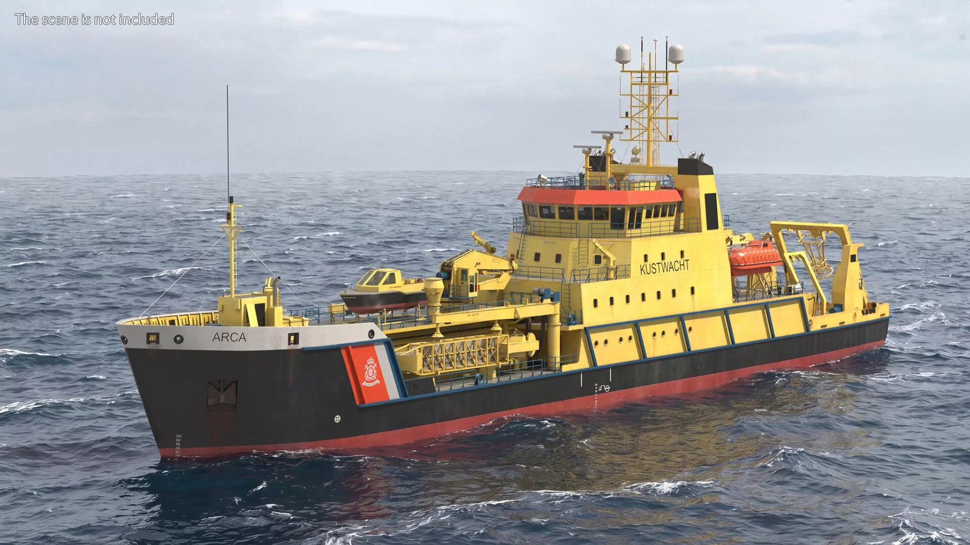 ARCA Pollution Control Vessel 3D model