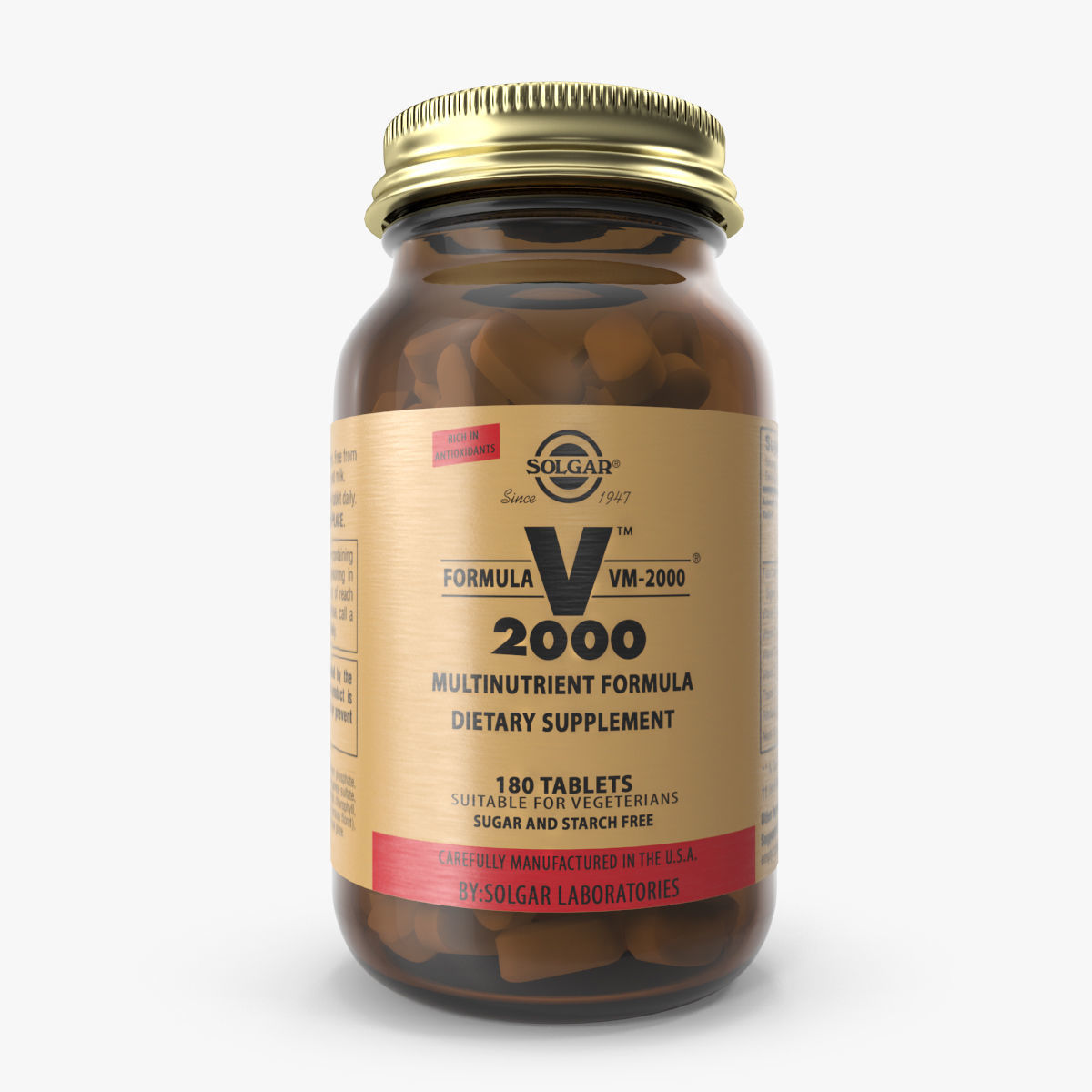 Vitamin Bottle 3D model_1