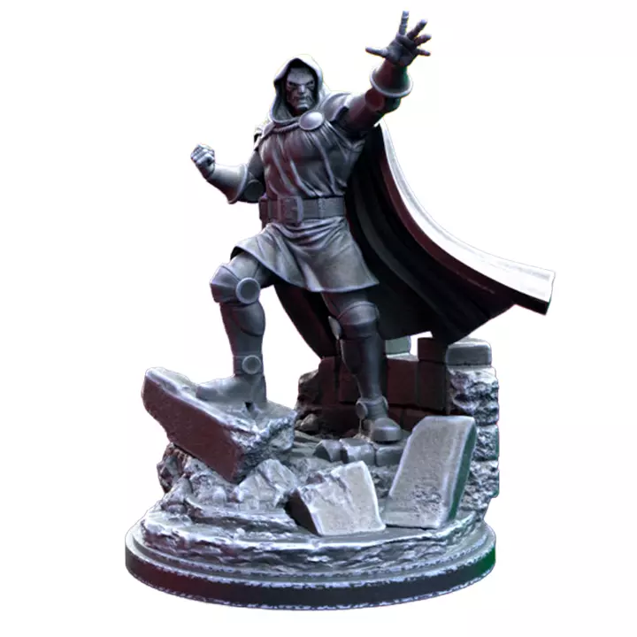 Dr Bad Vibes 3D Print STL Miniature RPG 3D print model