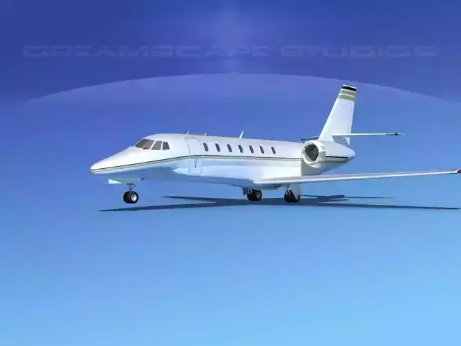 Cessna 680 Citation Sovereign V02 3D model