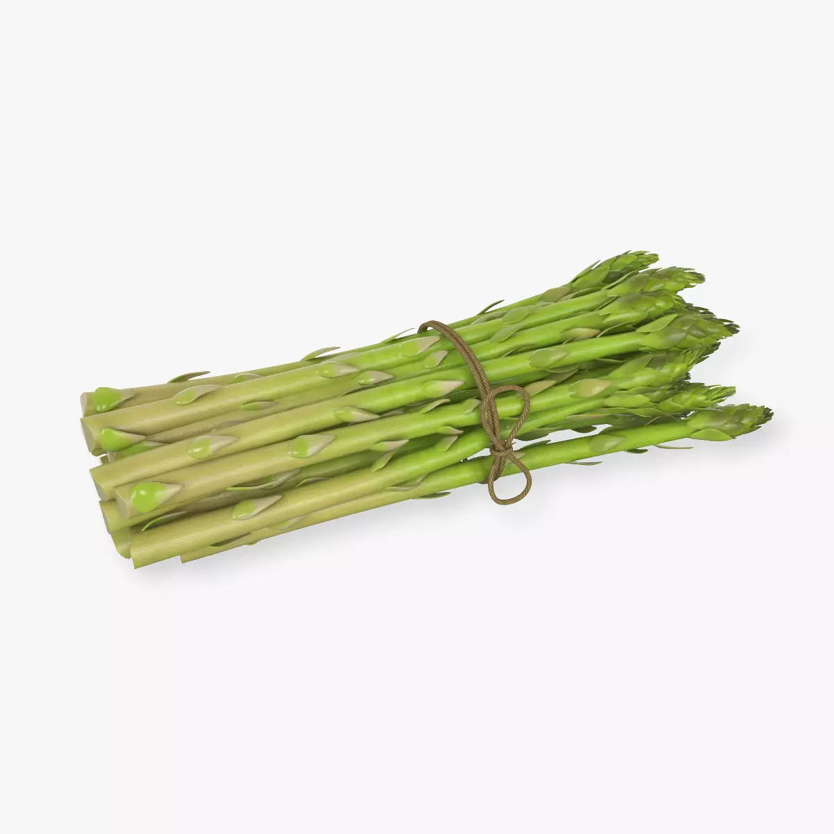 Detailed Asparagus 3D model_0