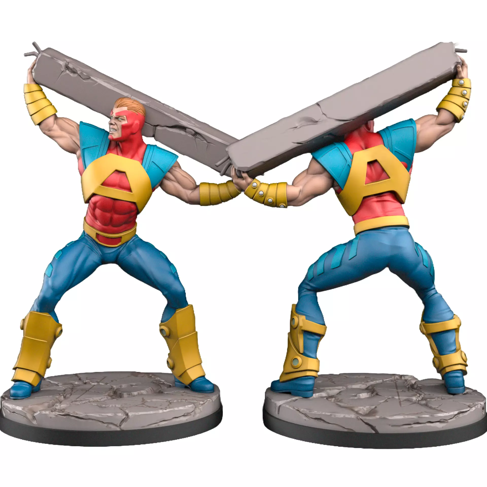 Atlas 3D Print STL Miniature RPG 3D print model
