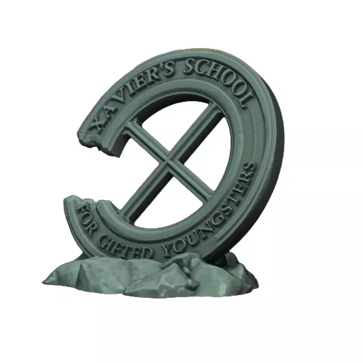 Mutant Emblem 3D Print STL Miniature RPG 3D print model