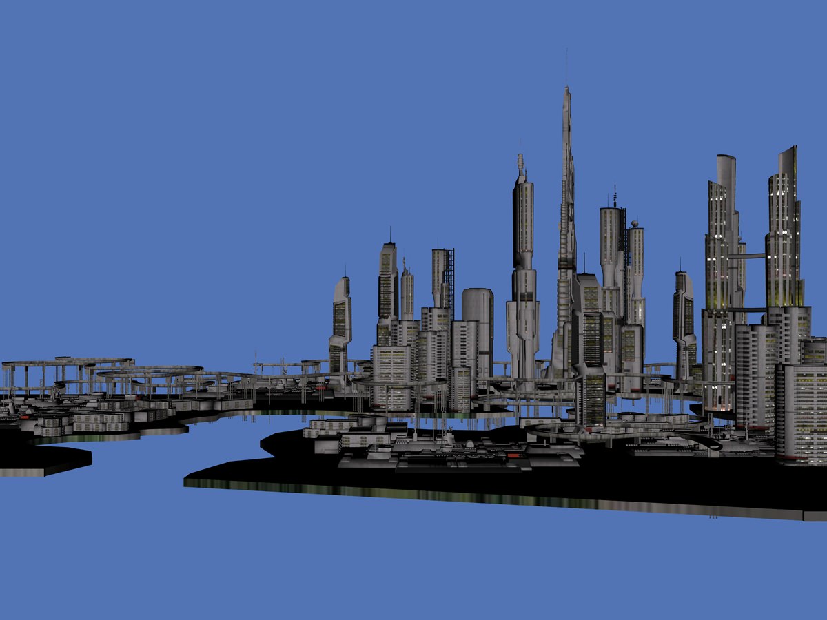 Quantum Mega City 3D model_4