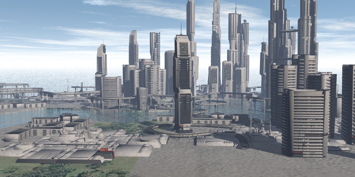 Quantum Mega City 3D model_3