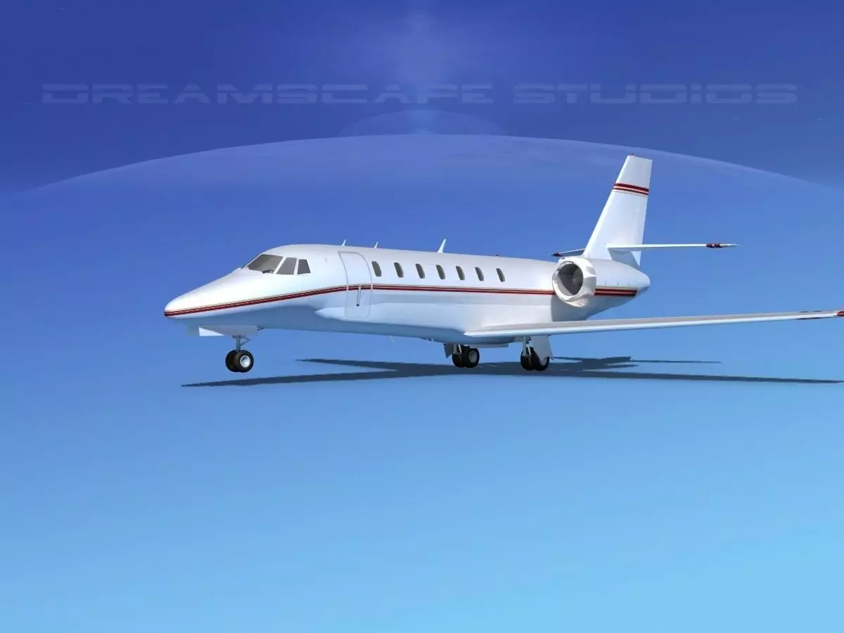 Cessna 680 Citation Sovereign V05 3D model_0