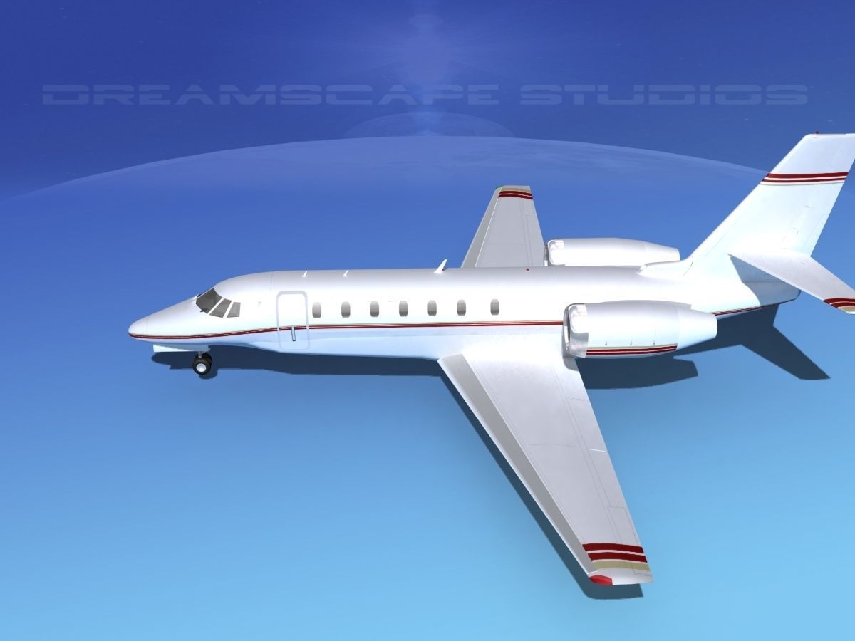 Cessna 680 Citation Sovereign V05 3D model_9
