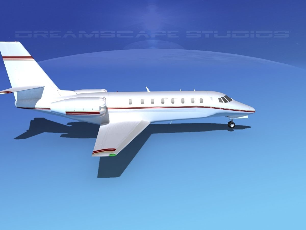 Cessna 680 Citation Sovereign V05 3D model_4