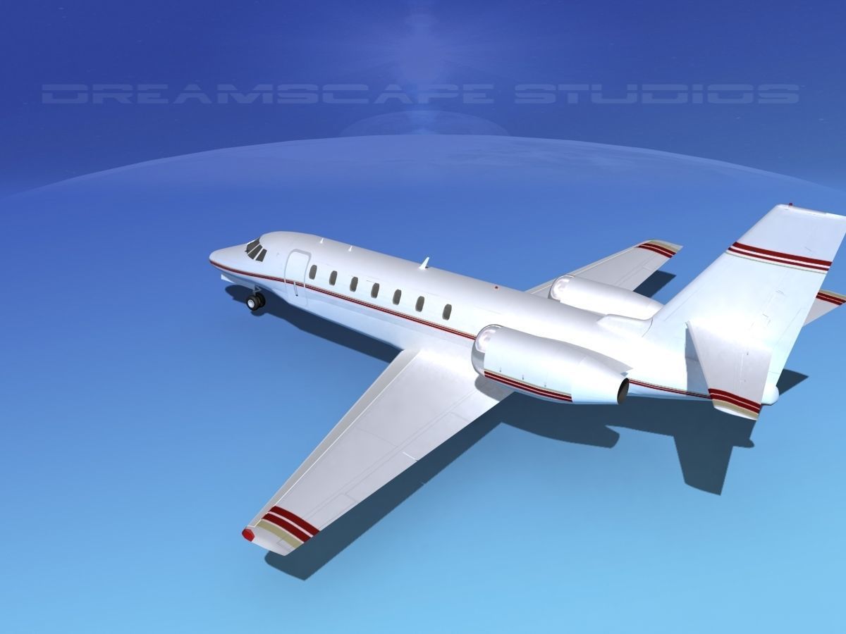 Cessna 680 Citation Sovereign V05 3D model_8