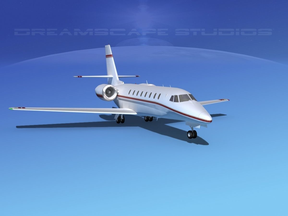 Cessna 680 Citation Sovereign V05 3D model_2