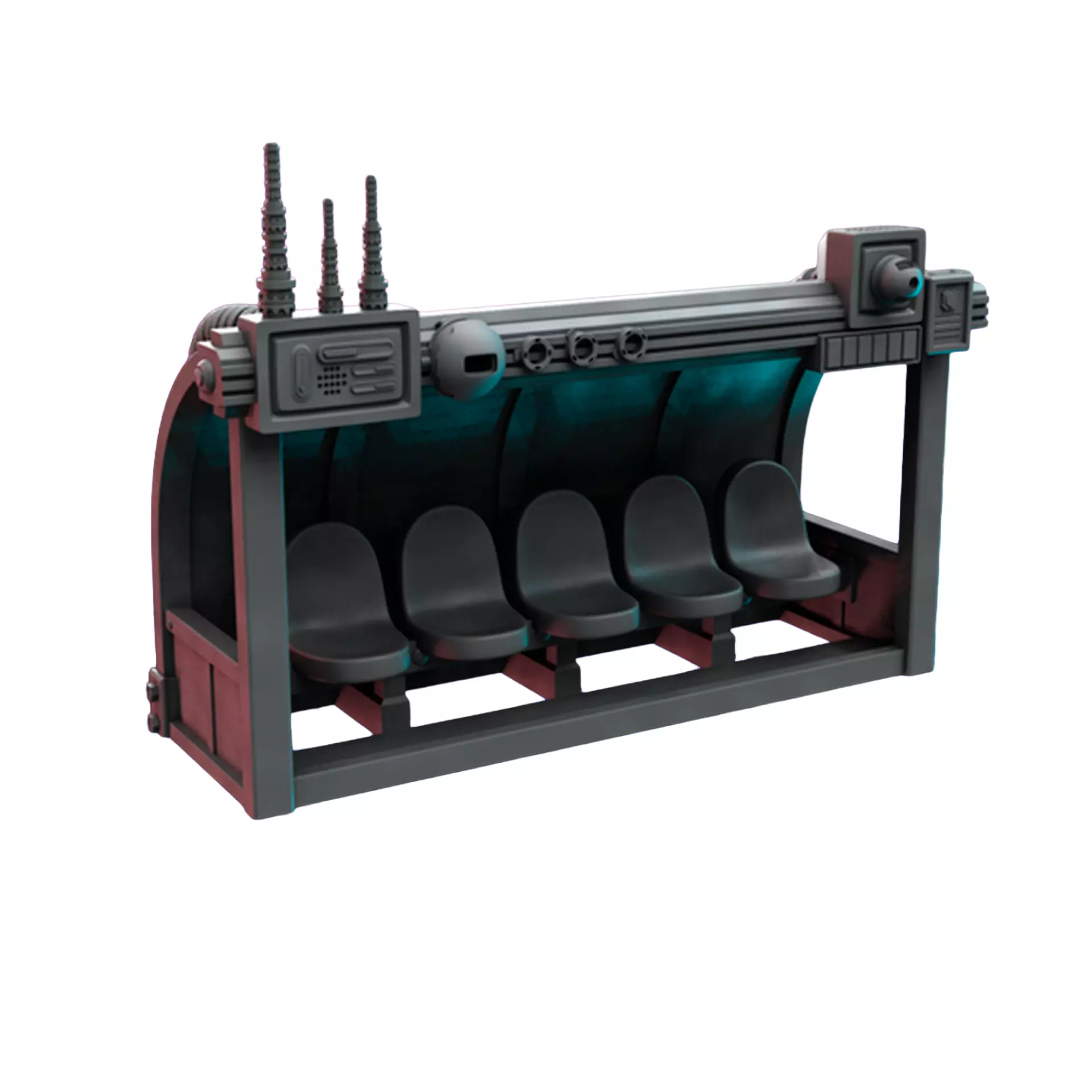 Bench 3D Print STL Miniature RPG 3D print model