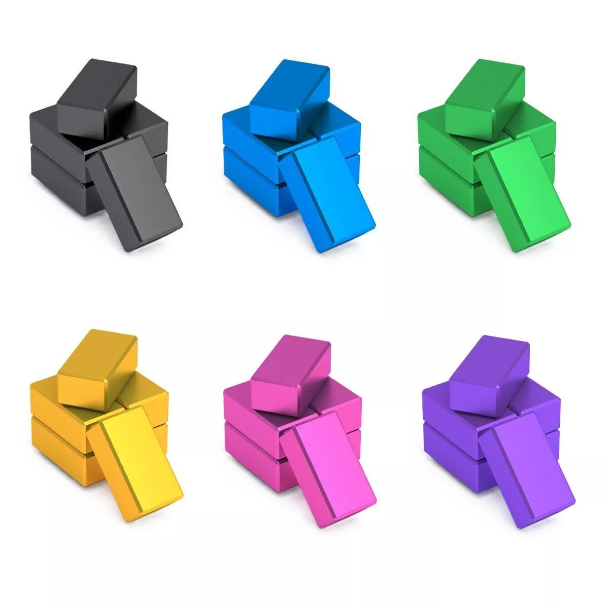 Yoga Blocks 3D Model Pack