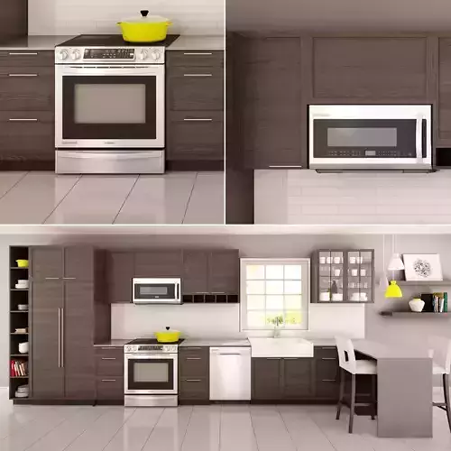 Family Kitchen Set 01