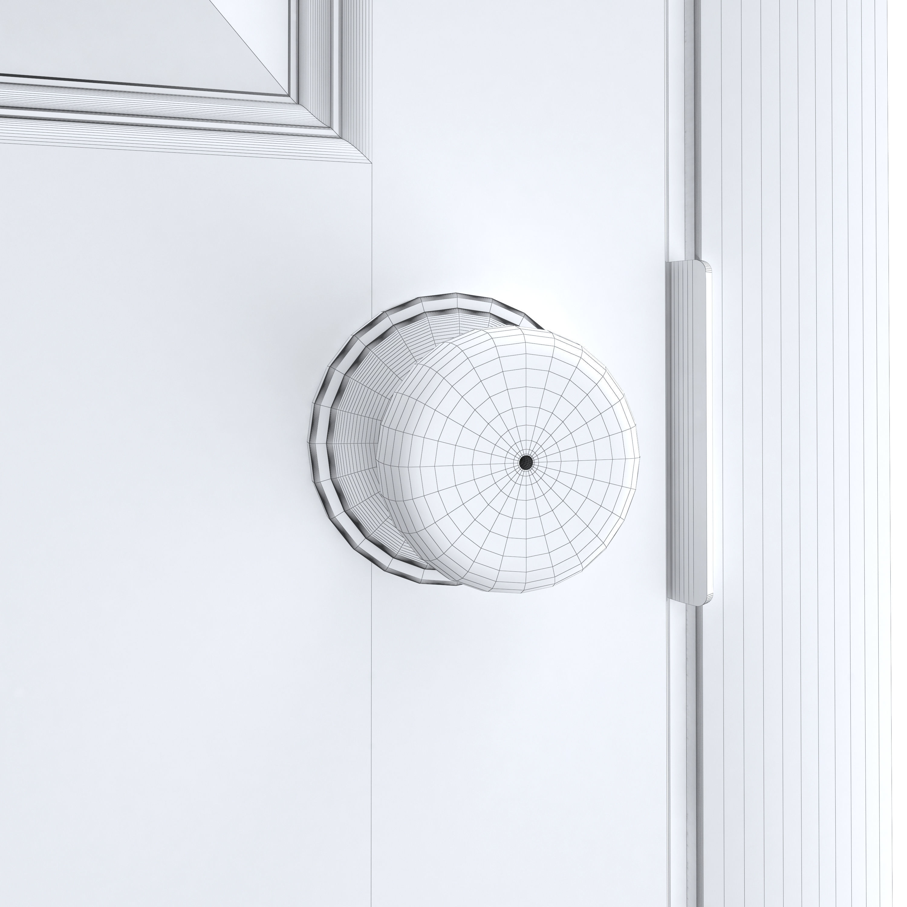 Door-013 interior door 3D model_11