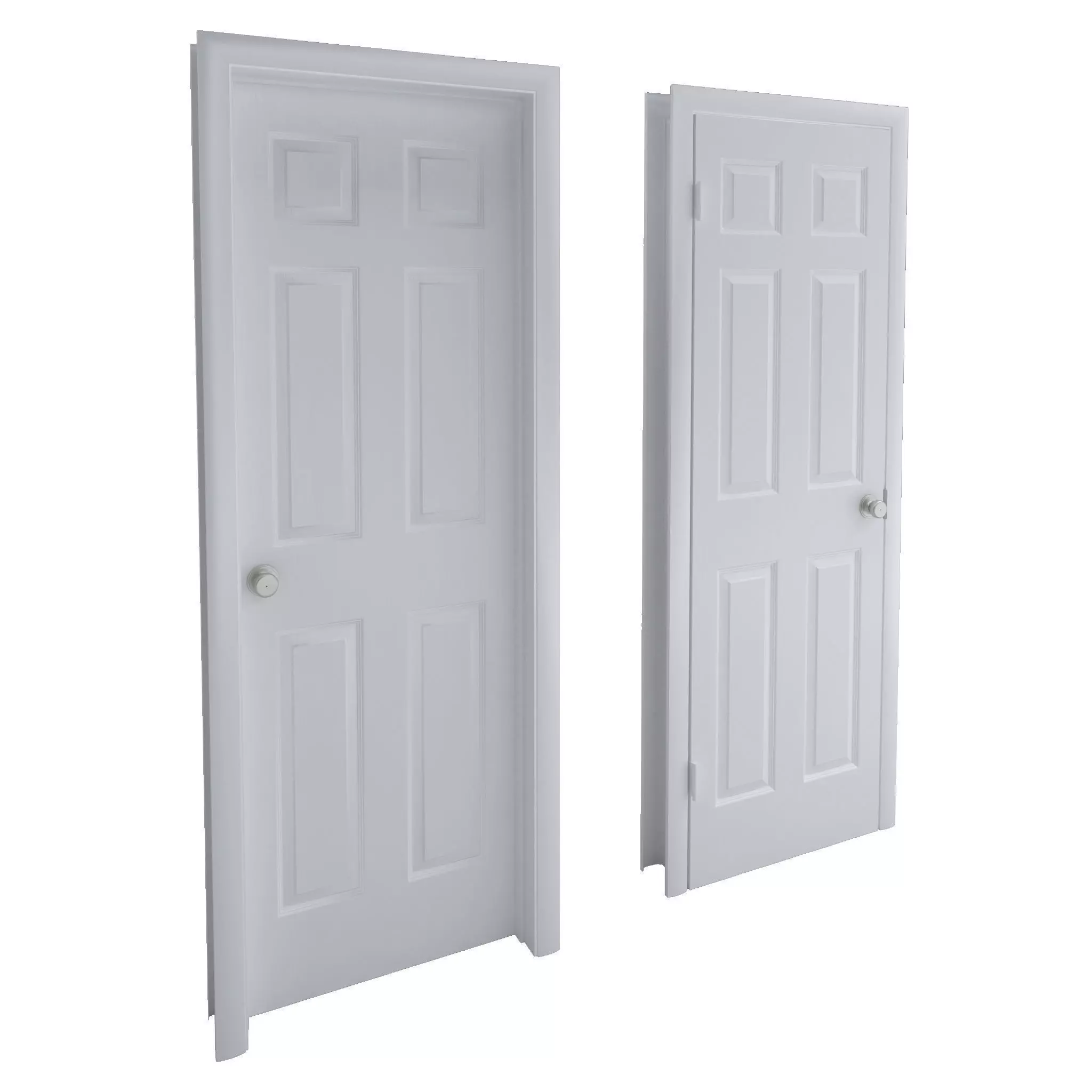 Door-013 interior door 3D model_0