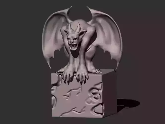 Gargoyle 2 3D print model