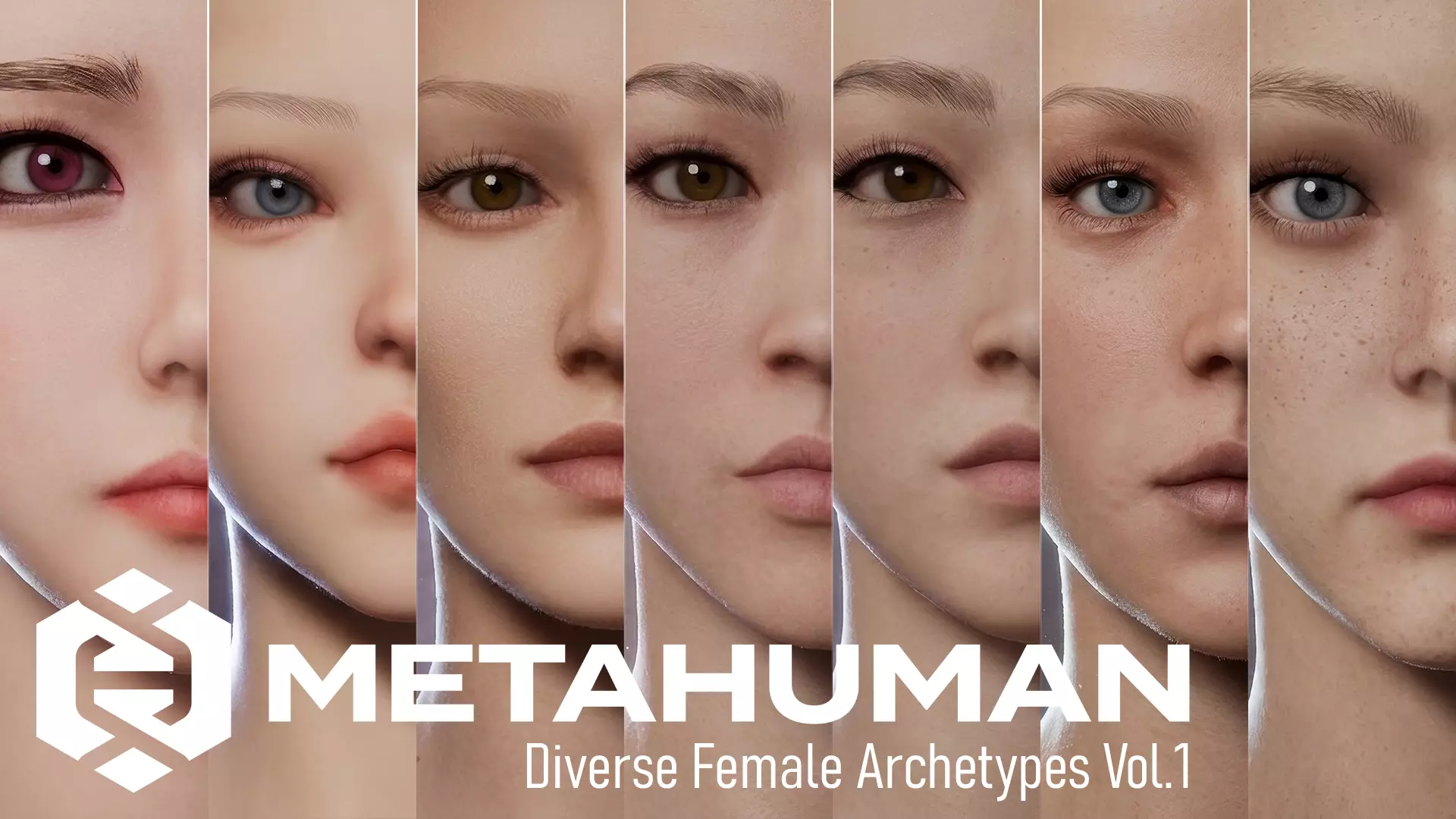 MHC Diverse Female Archetypes Vol 1 3D model