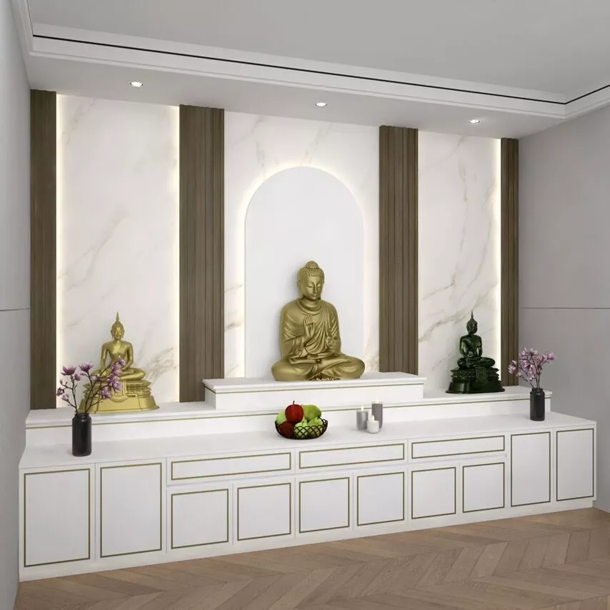 Buddhist Shrine 3D model