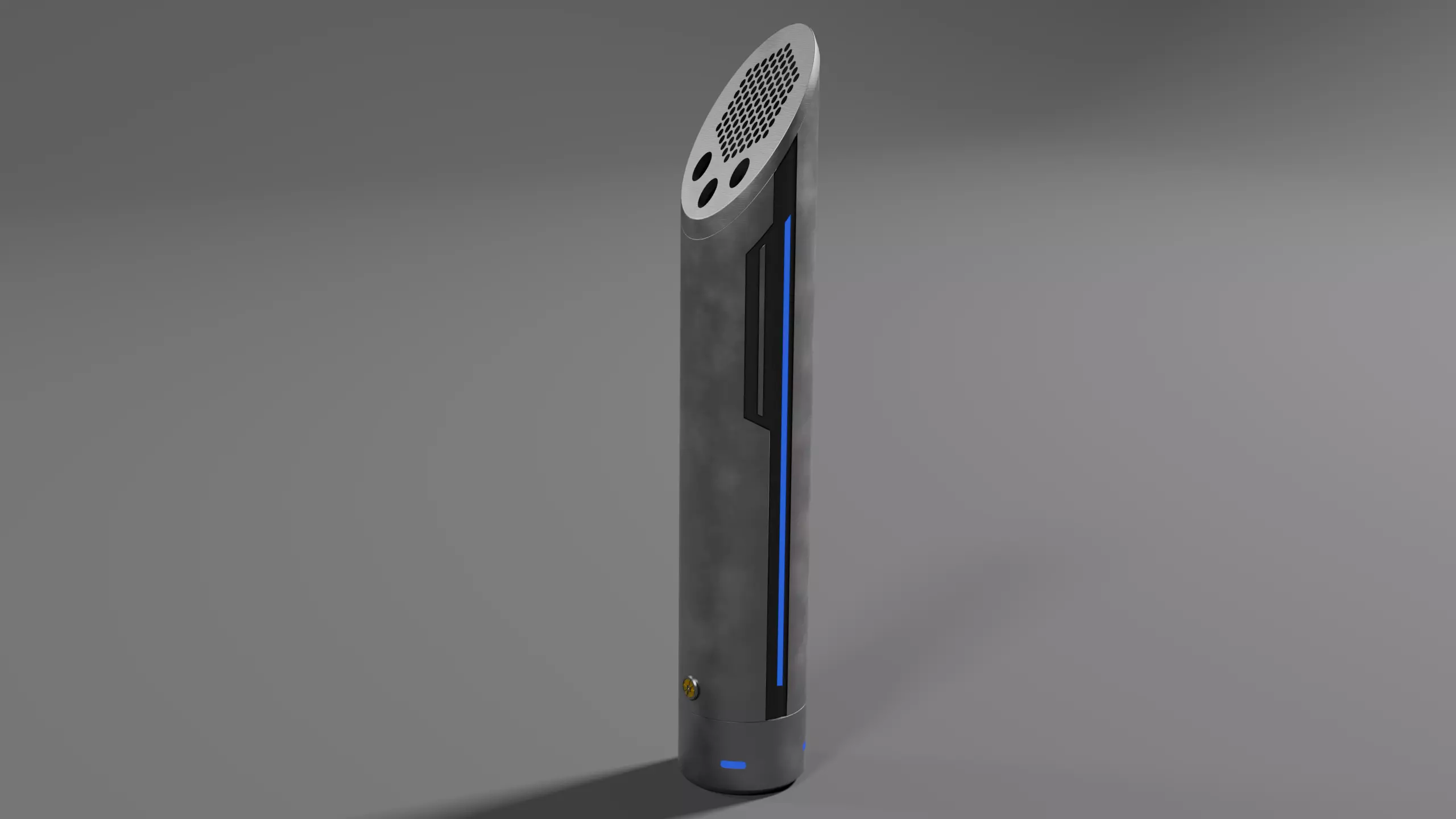 Ashtray Sci-Fi Low-poly 3D model