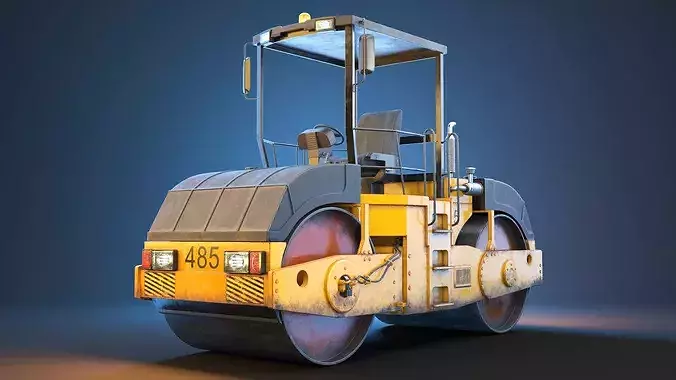 Road Roller Machine PBR